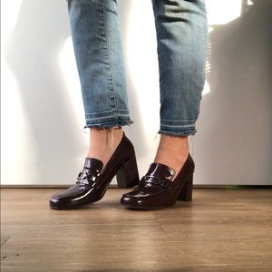 Franco Sarto Loafer Block Heel